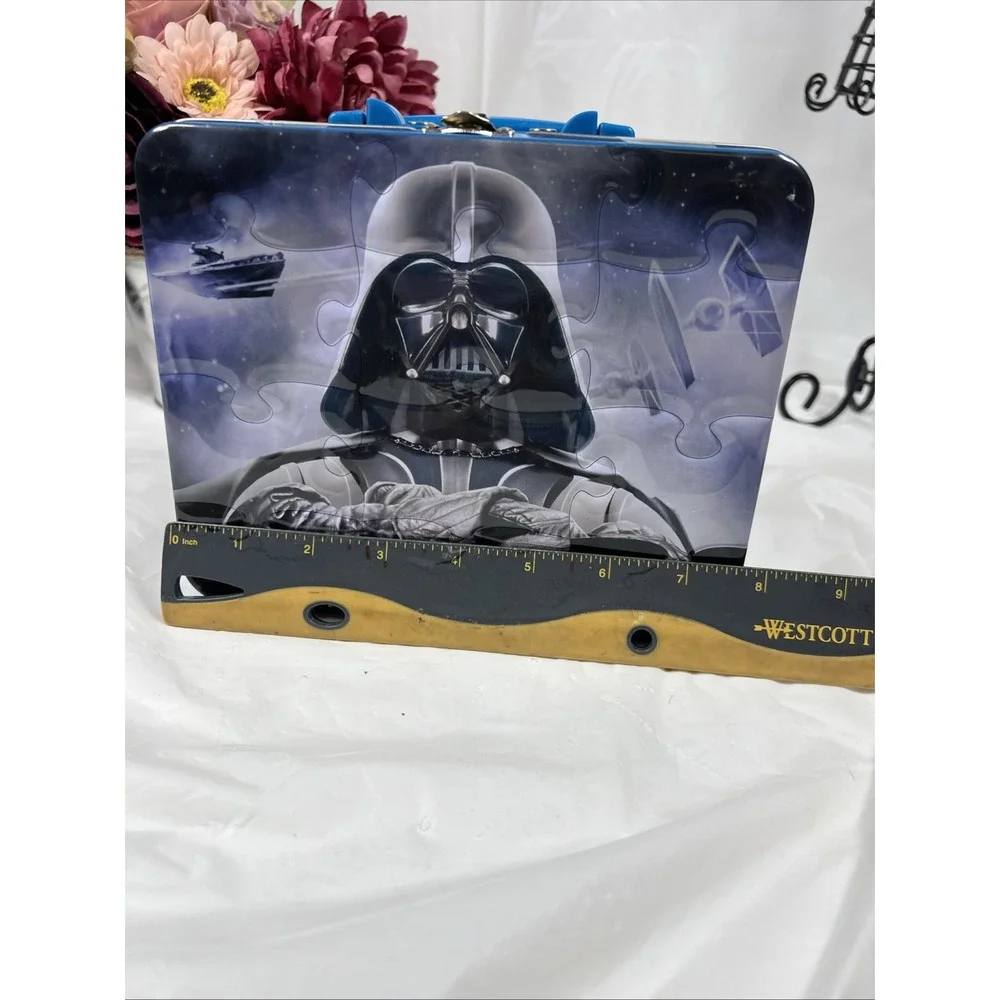 Disney Star Wars Darth Vader Lunchbox Puzzle 48 PC -unopened shelf‎ Wear Tin